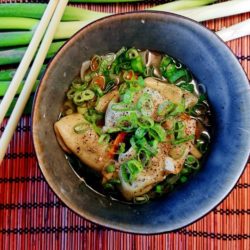Vietnamesisk soppa med dumpling